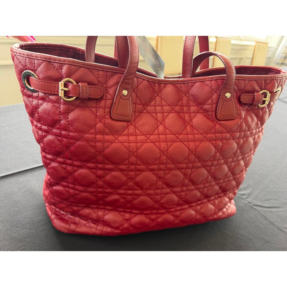 Christian Dior Burgandy Cannage EUC with COA - Picture 7 of 9